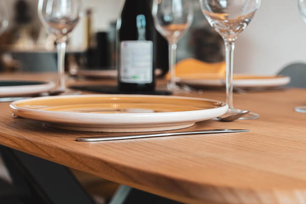 Table «Mikado» frêne